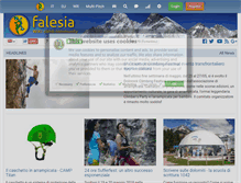 Tablet Screenshot of falesia.it